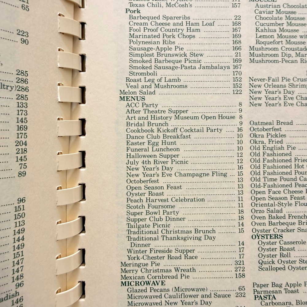 2 Vtg 80's Jr. League Cookbooks Charleston Receipts Repeats & Southern Elegance - Picture 11 of 11